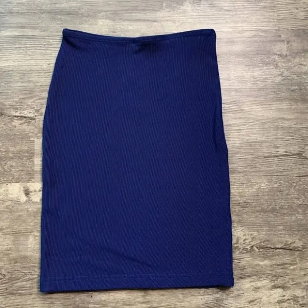 American Apparel  Rib Knit Bodycon Pencil Skirt